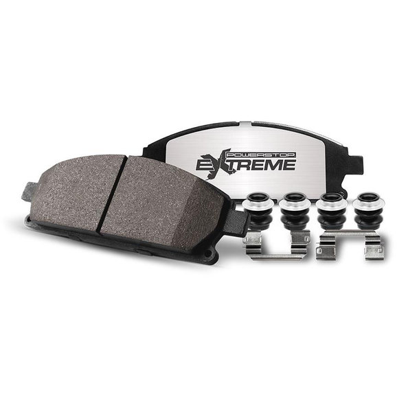 Power Stop K2798-36 Front & Rear Z36 Extreme Performance Brake Kit for  07-18 Jeep Wrangler JK